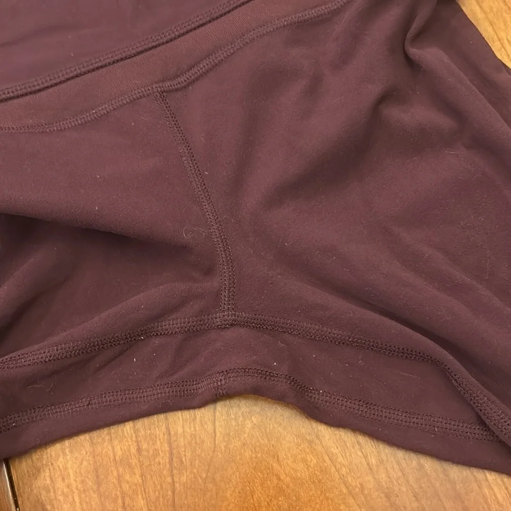 Lululemon align leggings size 2 in maroon